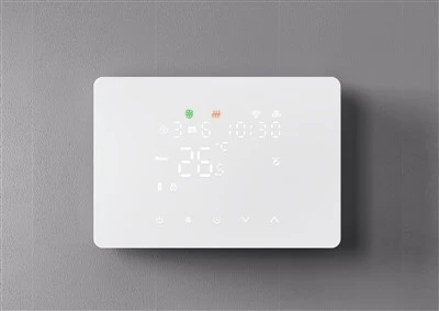 Pehmeä display zigbee-kaasukattilan termostaatti